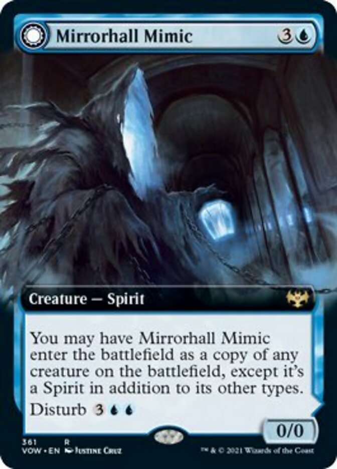 Mirrorhall Mimic // Ghastly Mimicry (Extended) [Innistrad: Crimson Vow] | Impulse Games and Hobbies