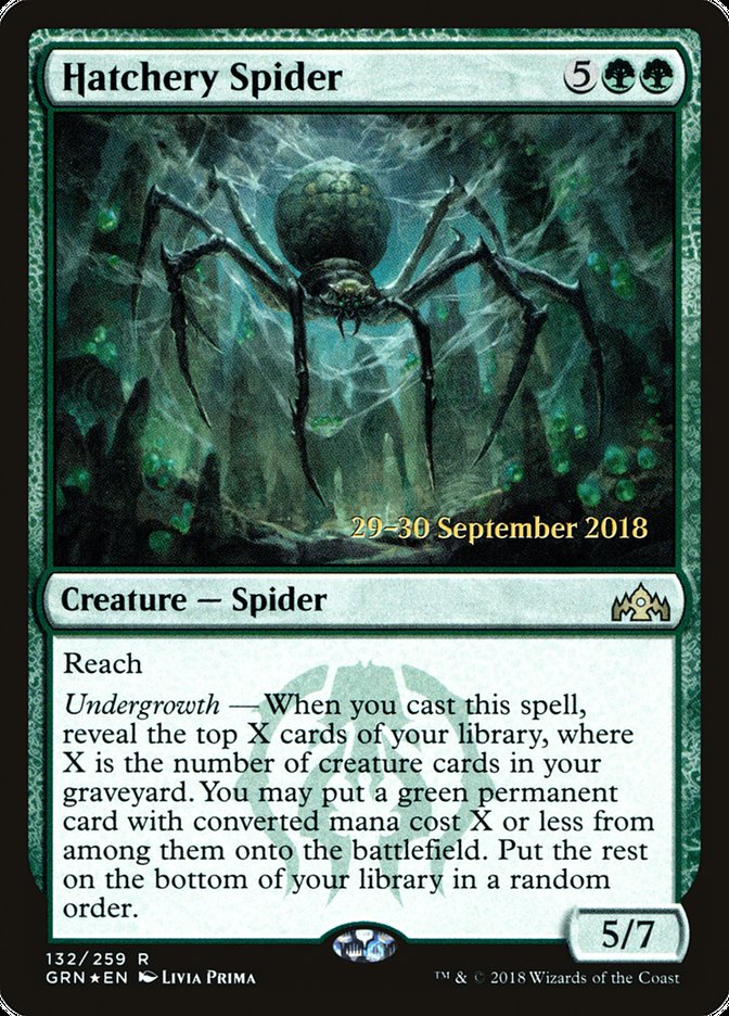 Hatchery Spider [Guilds of Ravnica Prerelease Promos] | Impulse Games and Hobbies