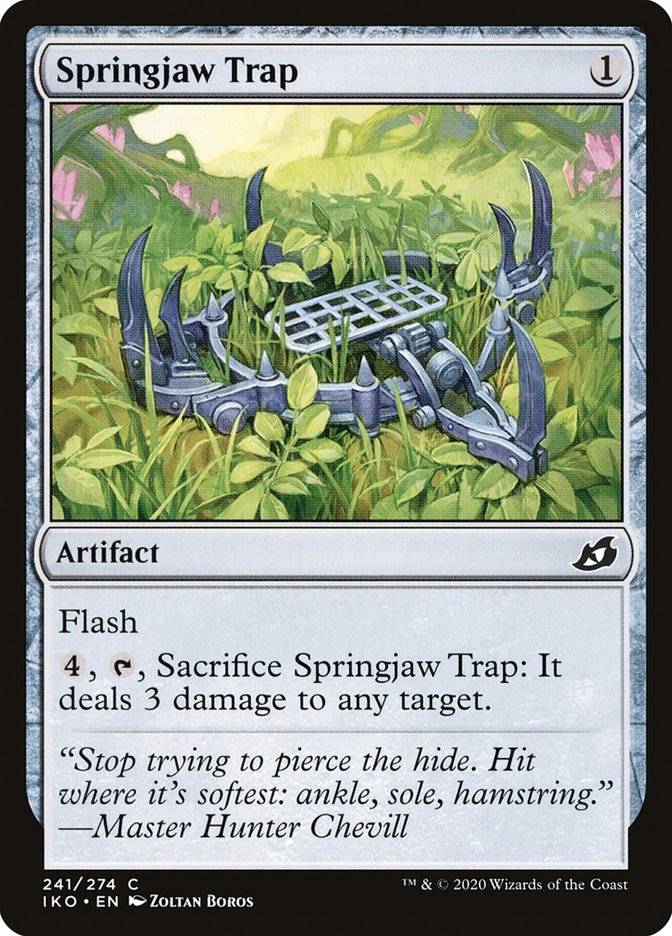 Springjaw Trap [Ikoria: Lair of Behemoths] | Impulse Games and Hobbies