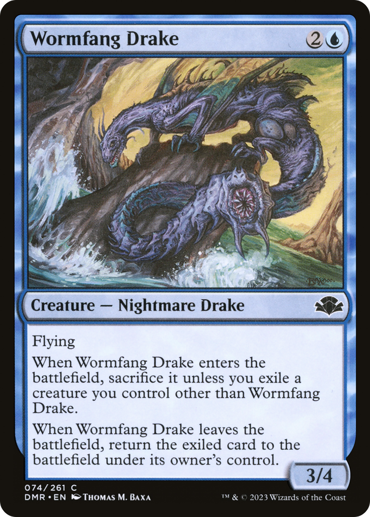 Wormfang Drake [Dominaria Remastered] | Impulse Games and Hobbies