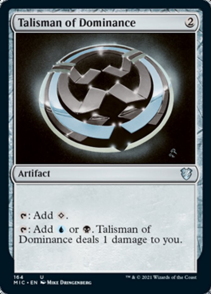 Talisman of Dominance [Innistrad: Midnight Hunt Commander] | Impulse Games and Hobbies