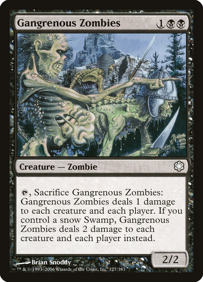 Gangrenous Zombies [Coldsnap Theme Decks] | Impulse Games and Hobbies