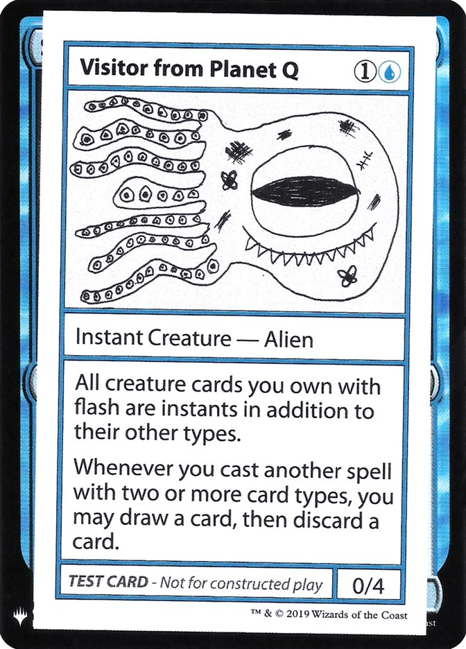 Visitor from Planet Q [Mystery Booster Playtest Cards] | Impulse Games and Hobbies