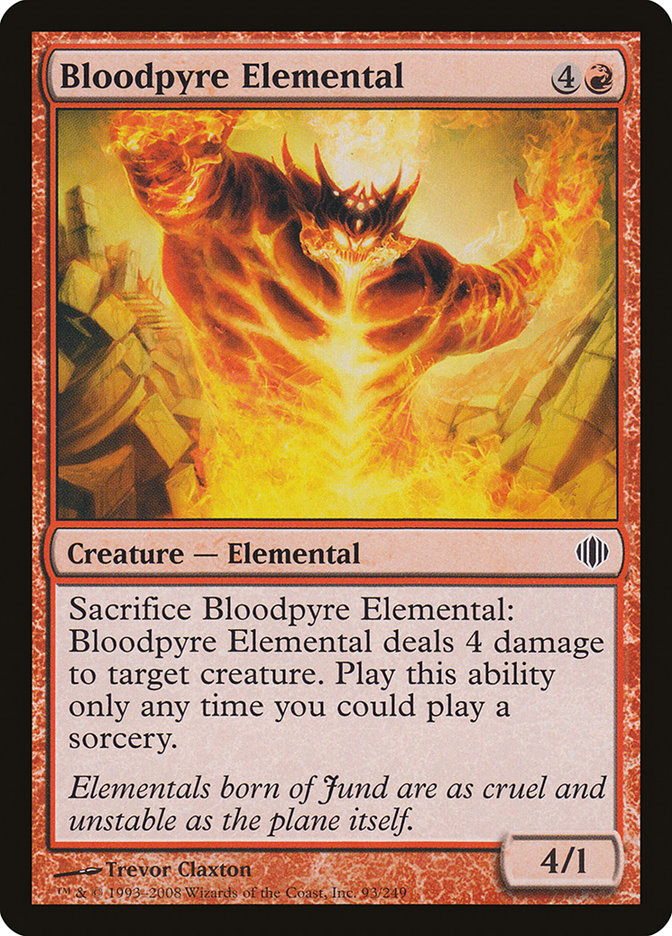 Bloodpyre Elemental [Shards of Alara] | Impulse Games and Hobbies