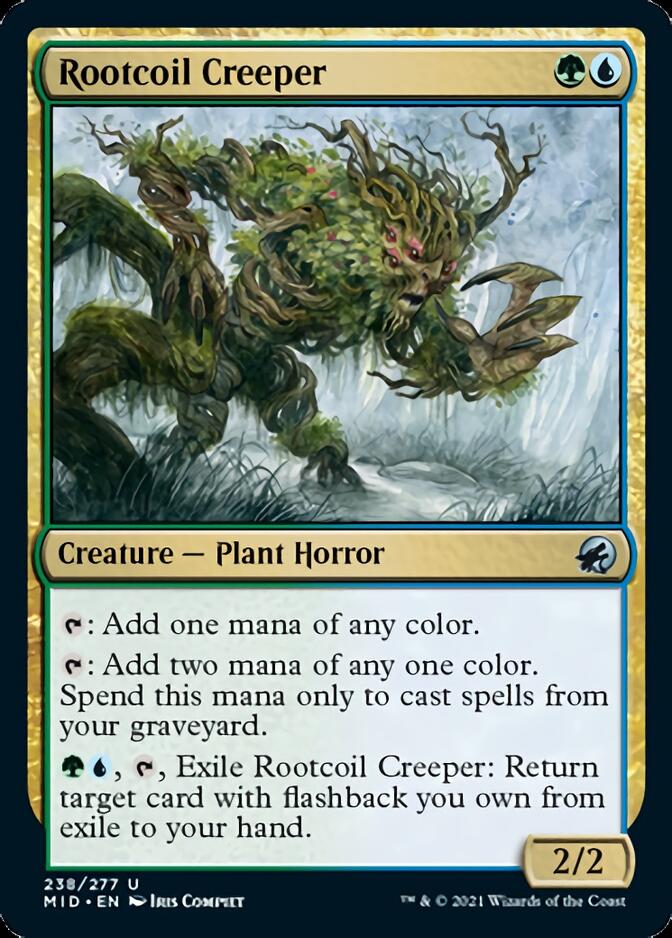 Rootcoil Creeper [Innistrad: Midnight Hunt] | Impulse Games and Hobbies