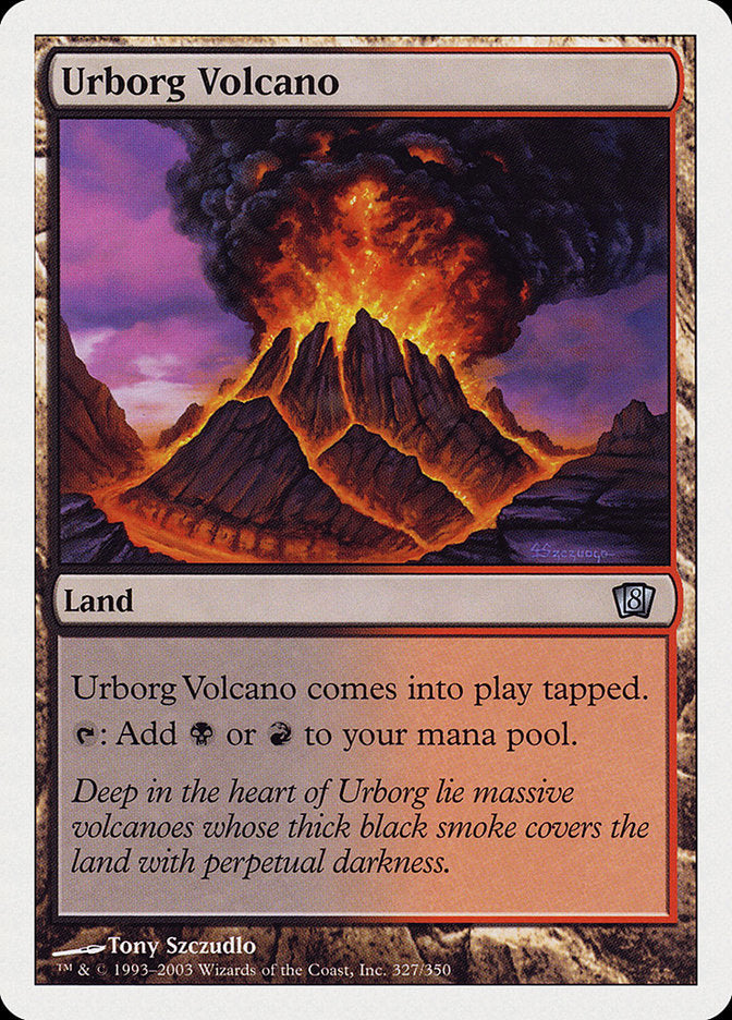 Urborg Volcano [Eighth Edition] | Impulse Games and Hobbies