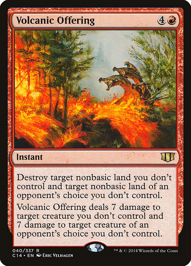 Volcanic Offering [Commander 2014] | Impulse Games and Hobbies