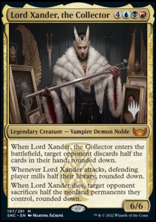 Lord Xander, the Collector (Promo Pack) [Streets of New Capenna Promos] | Impulse Games and Hobbies