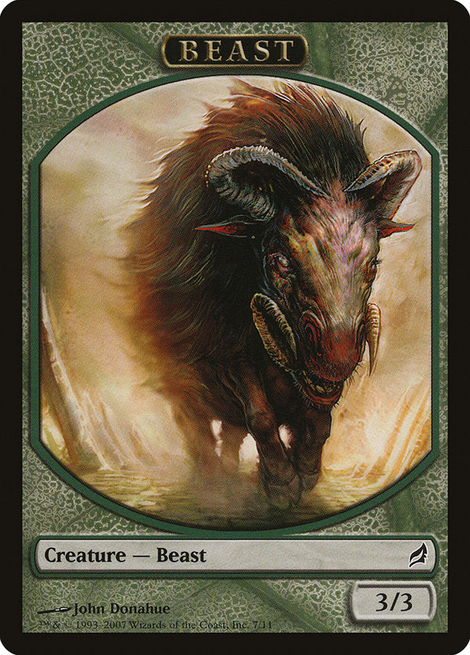 Beast Token [Lorwyn Tokens] | Impulse Games and Hobbies