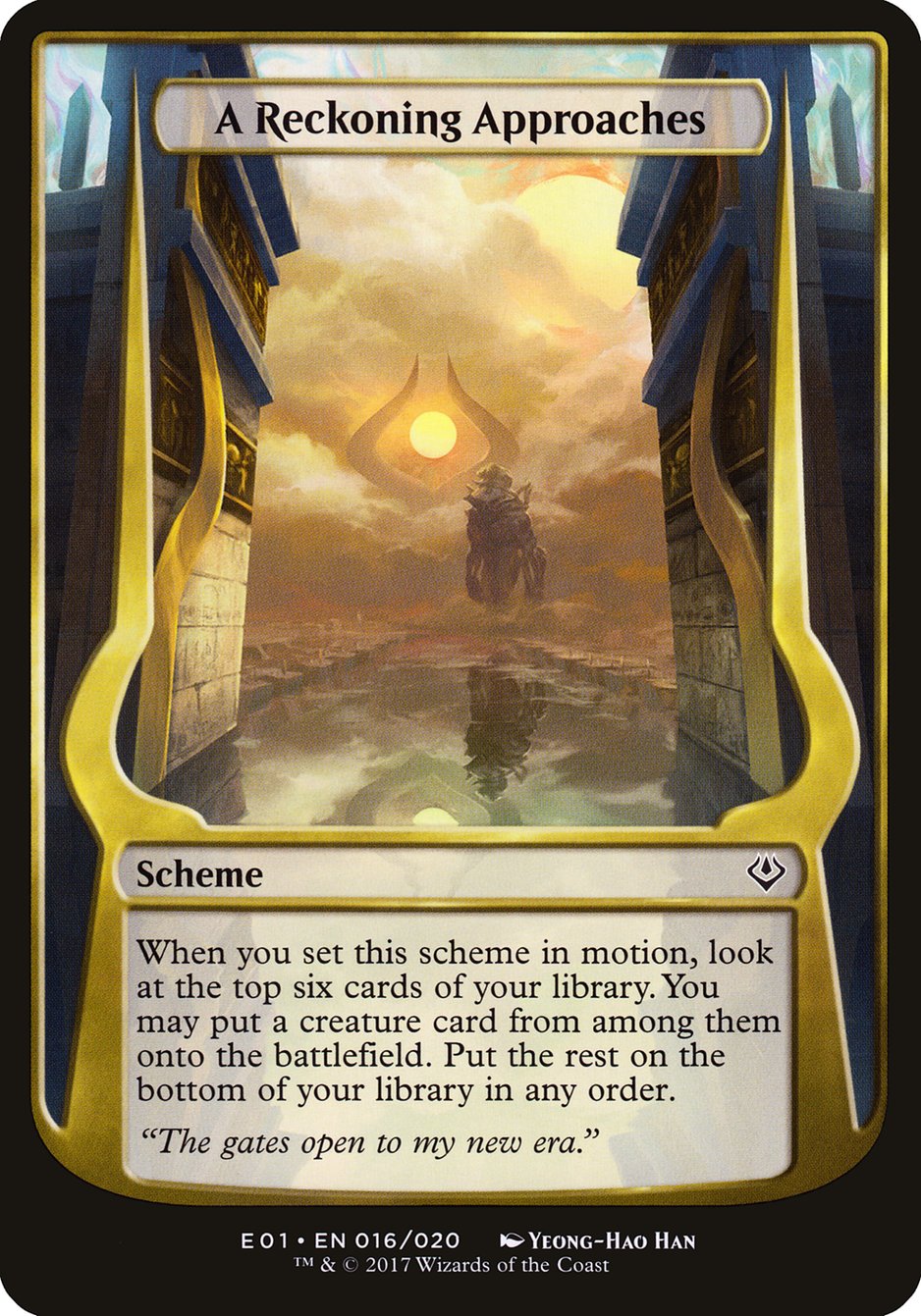 A Reckoning Approaches (Schemes) [Archenemy: Nicol Bolas Schemes] | Impulse Games and Hobbies