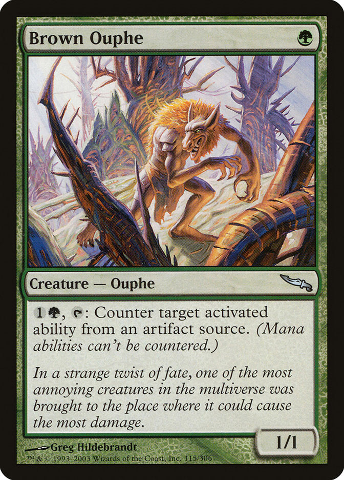 Brown Ouphe [Mirrodin] | Impulse Games and Hobbies