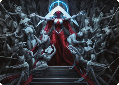 Elesh Norn, Mother of Machines Art Card [Phyrexia: All Will Be One Art Series] | Impulse Games and Hobbies