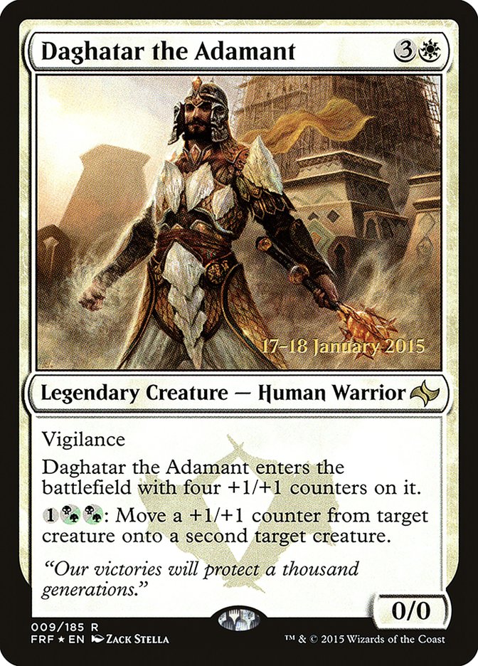 Daghatar the Adamant [Fate Reforged Prerelease Promos] | Impulse Games and Hobbies