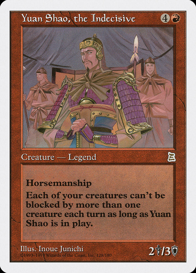 Yuan Shao, the Indecisive [Portal Three Kingdoms] | Impulse Games and Hobbies