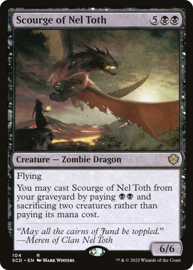 Scourge of Nel Toth [Starter Commander Decks] | Impulse Games and Hobbies