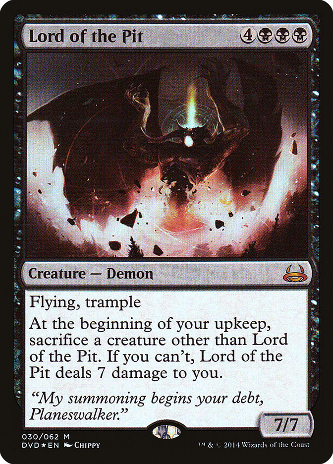 Lord of the Pit (Divine vs. Demonic) [Duel Decks Anthology] | Impulse Games and Hobbies