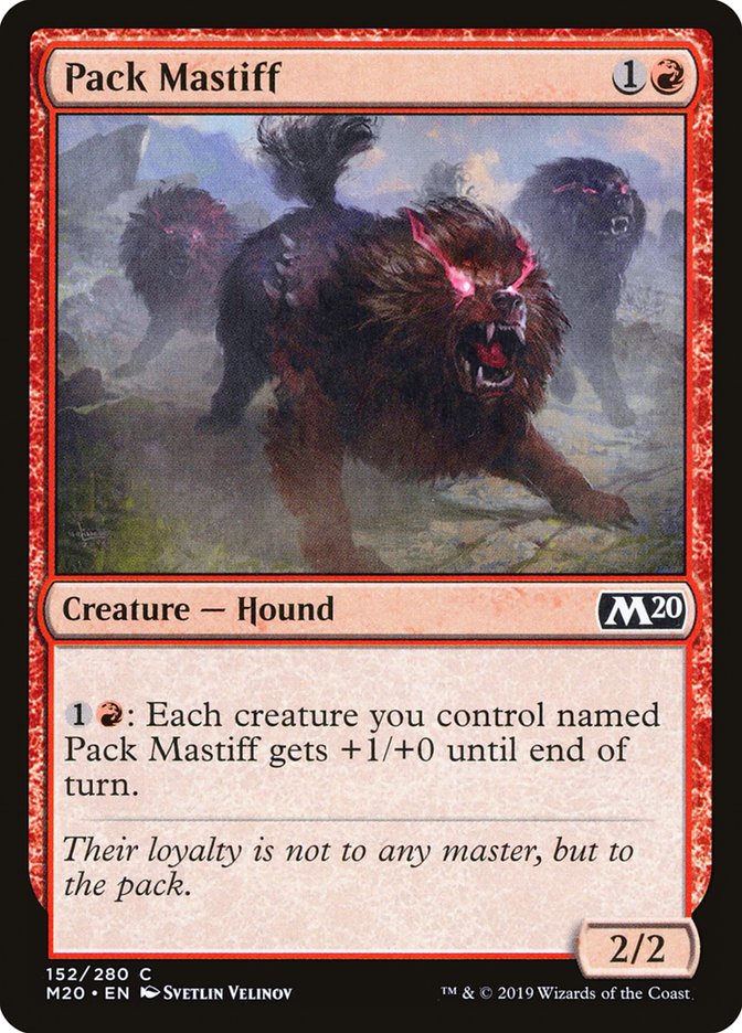 Pack Mastiff [Core Set 2020] | Impulse Games and Hobbies