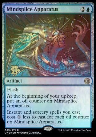 Mindsplice Apparatus [Phyrexia: All Will Be One Prerelease Promos] | Impulse Games and Hobbies