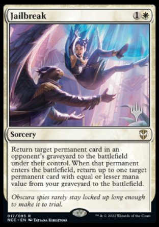 Jailbreak (Promo Pack) [Streets of New Capenna Commander Promos] | Impulse Games and Hobbies