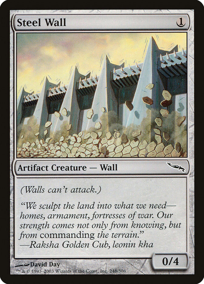 Steel Wall [Mirrodin] | Impulse Games and Hobbies