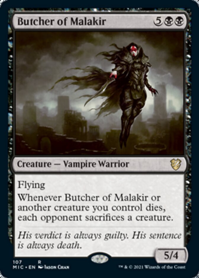 Butcher of Malakir [Innistrad: Midnight Hunt Commander] | Impulse Games and Hobbies