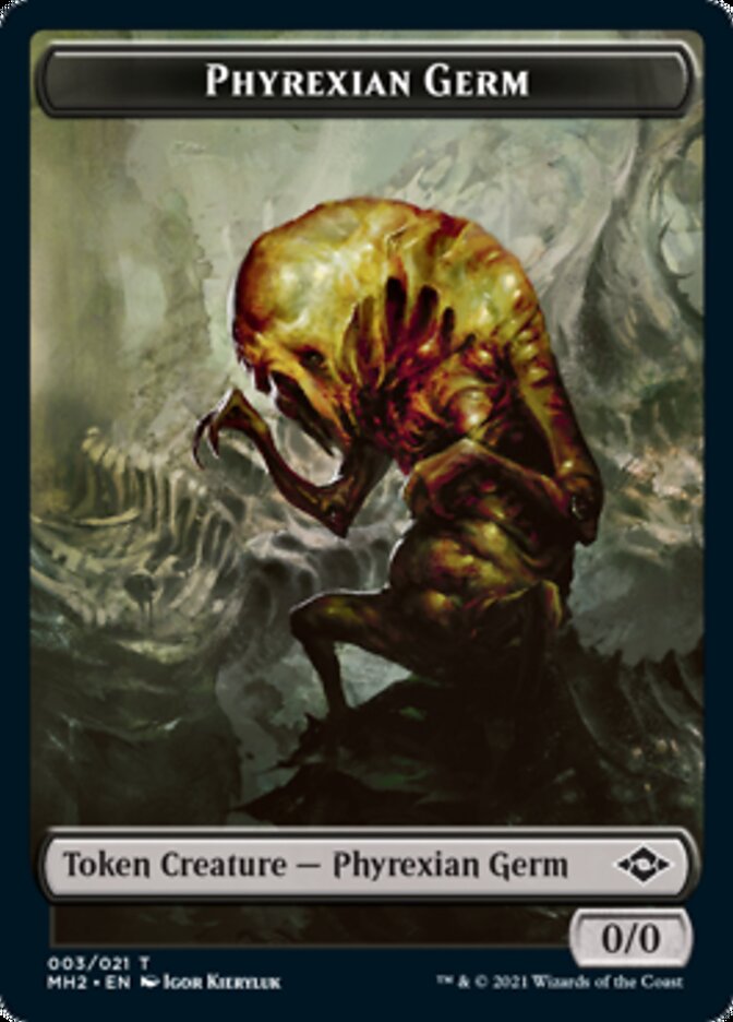 Phyrexian Germ Token [Modern Horizons 2 Tokens] | Impulse Games and Hobbies