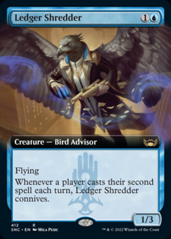 Ledger Shredder (Extended Art) [Streets of New Capenna] | Impulse Games and Hobbies