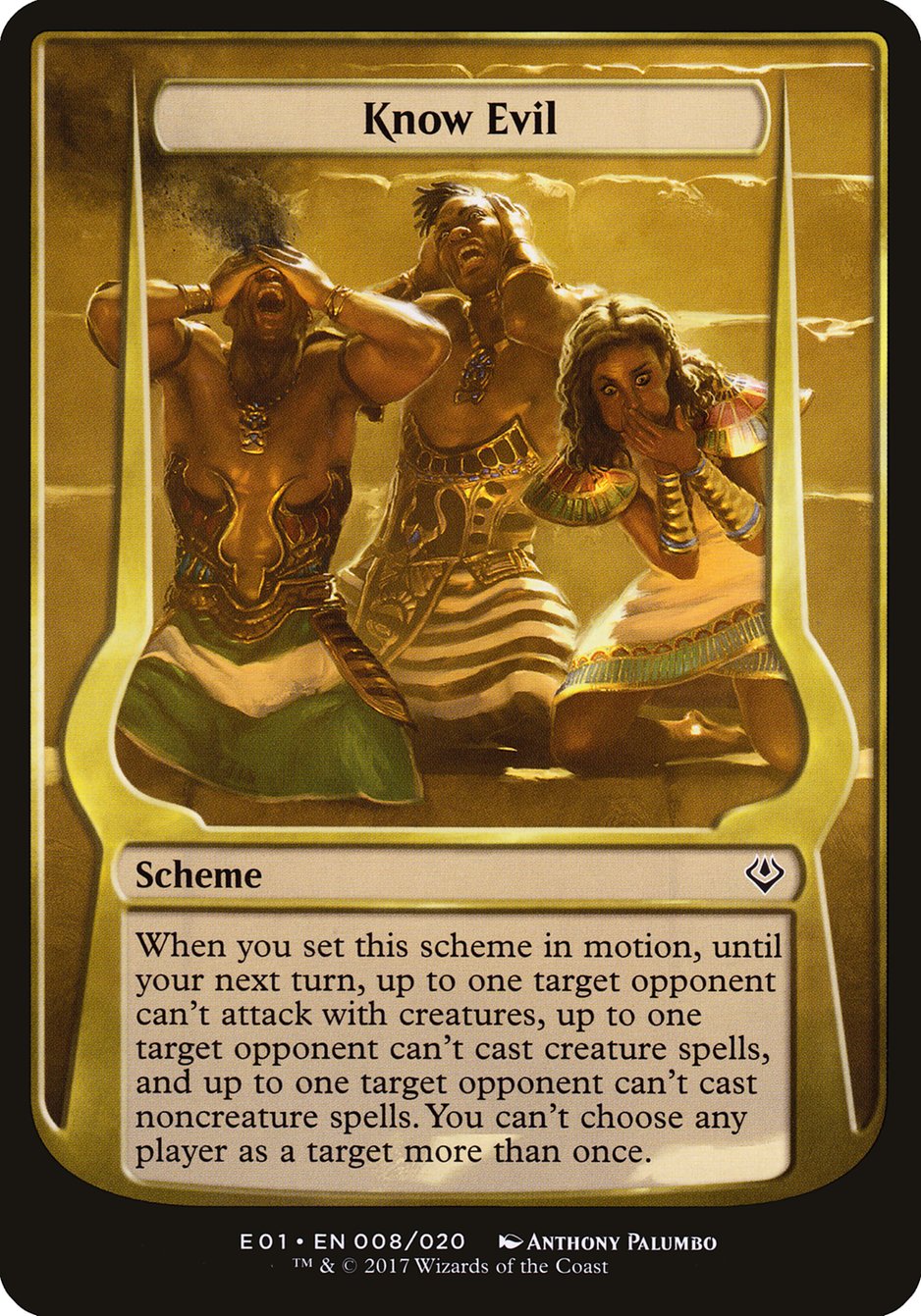 Know Evil (Schemes) [Archenemy: Nicol Bolas Schemes] | Impulse Games and Hobbies