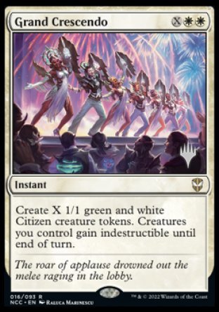 Grand Crescendo (Promo Pack) [Streets of New Capenna Commander Promos] | Impulse Games and Hobbies