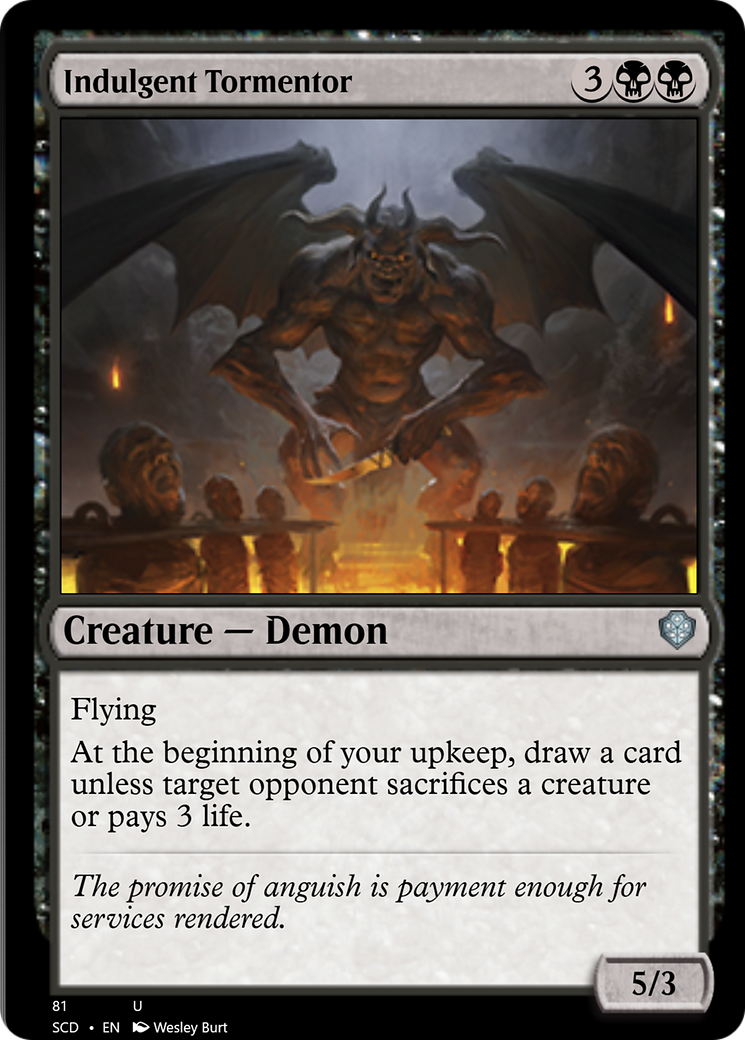 Indulgent Tormentor [Starter Commander Decks] | Impulse Games and Hobbies
