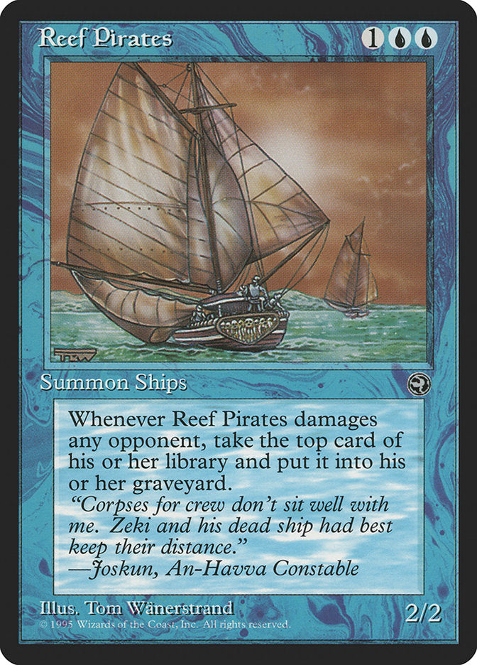 Reef Pirates (Joskun Flavor Text) [Homelands] | Impulse Games and Hobbies