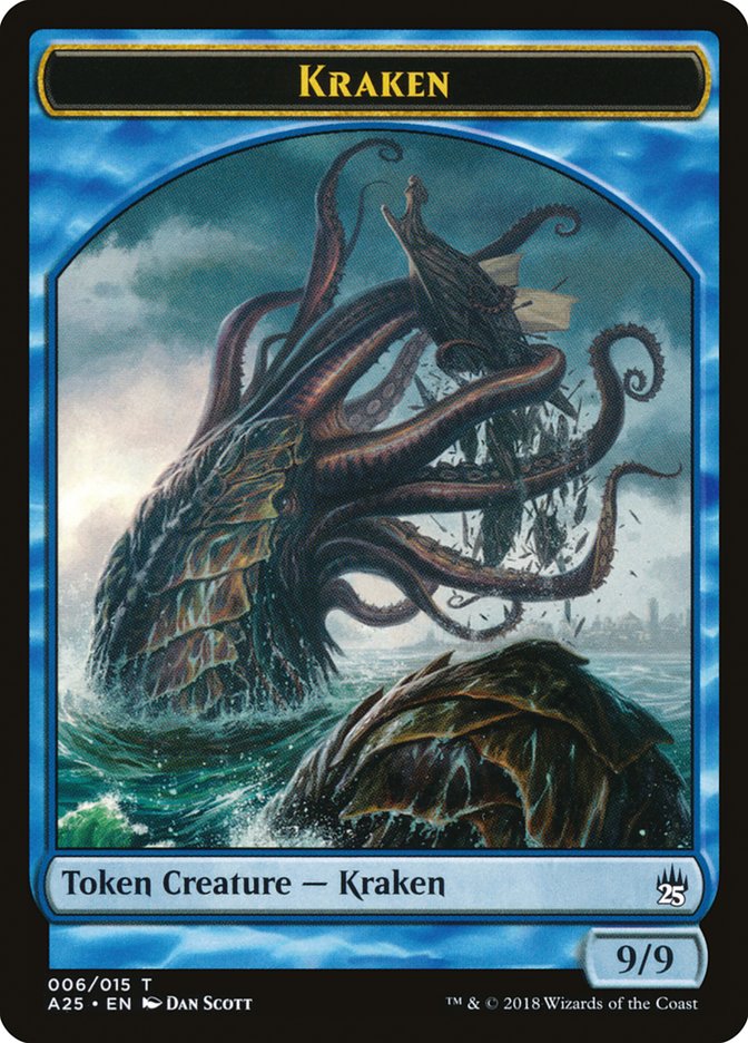 Kraken Token [Masters 25 Tokens] | Impulse Games and Hobbies