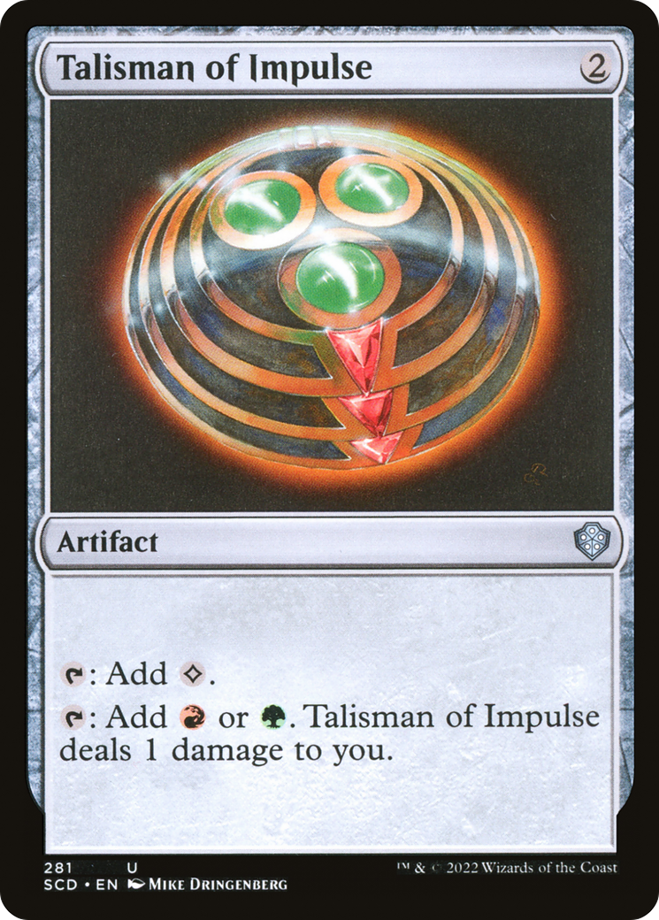 Talisman of Impulse [Starter Commander Decks] | Impulse Games and Hobbies