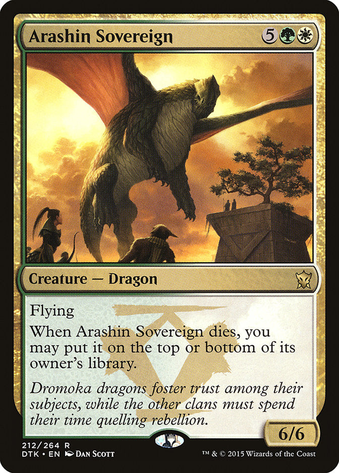Arashin Sovereign [Dragons of Tarkir] | Impulse Games and Hobbies