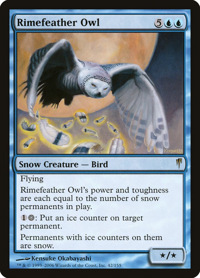 Rimefeather Owl [Coldsnap] | Impulse Games and Hobbies