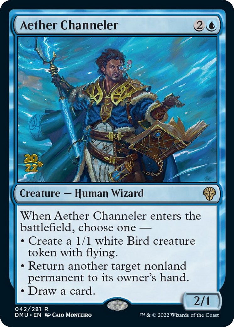 Aether Channeler [Dominaria United Prerelease Promos] | Impulse Games and Hobbies