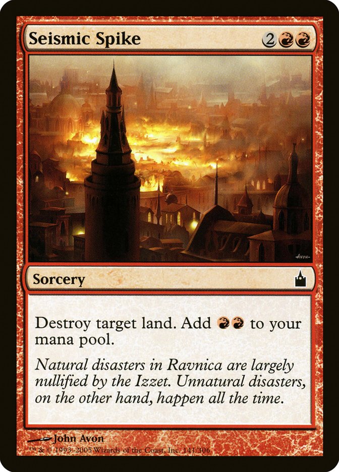 Seismic Spike [Ravnica: City of Guilds] | Impulse Games and Hobbies