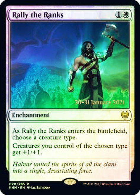 Rally the Ranks  [Kaldheim Prerelease Promos] | Impulse Games and Hobbies