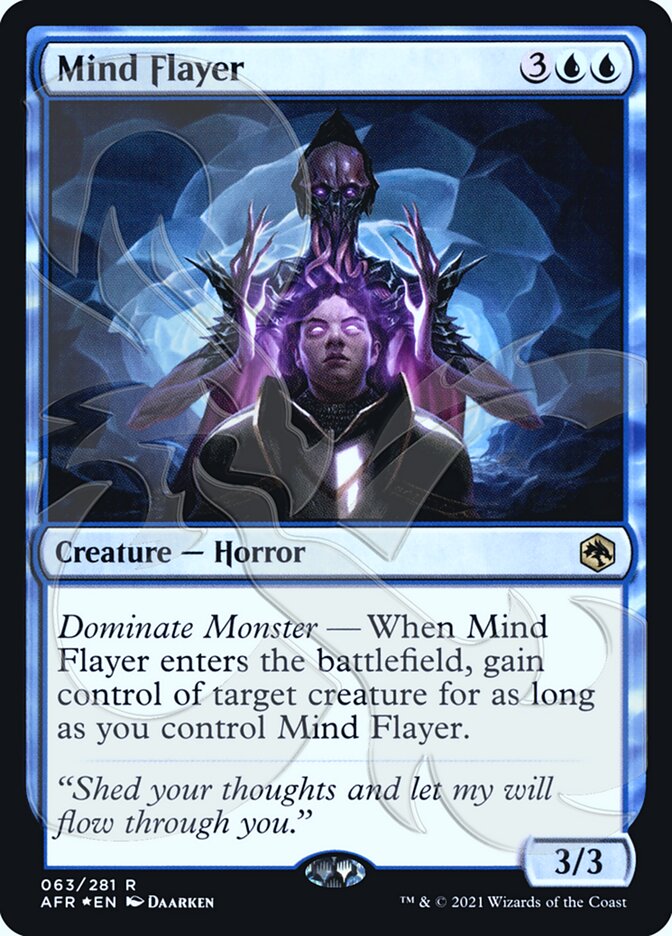 Mind Flayer (Ampersand Promo) [Dungeons & Dragons: Adventures in the Forgotten Realms Promos] | Impulse Games and Hobbies