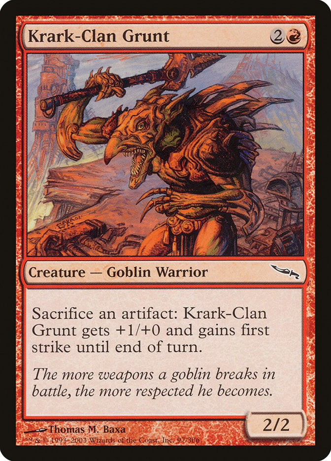 Krark-Clan Grunt [Mirrodin] | Impulse Games and Hobbies