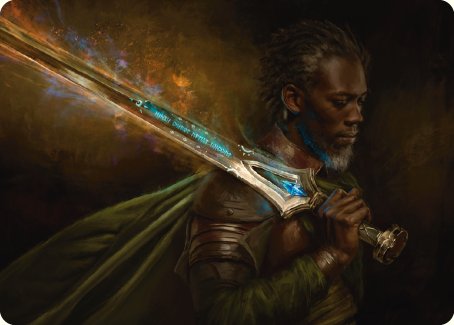 Anduril, Flame of the West Art Card [The Lord of the Rings: Tales of Middle-earth Art Series] | Impulse Games and Hobbies