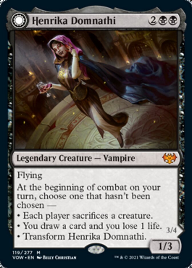 Henrika Domnathi // Henrika, Infernal Seer [Innistrad: Crimson Vow] | Impulse Games and Hobbies