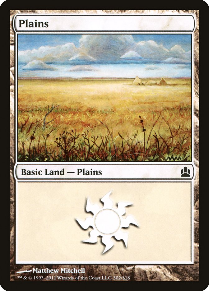 Plains (302) [Commander 2011] | Impulse Games and Hobbies