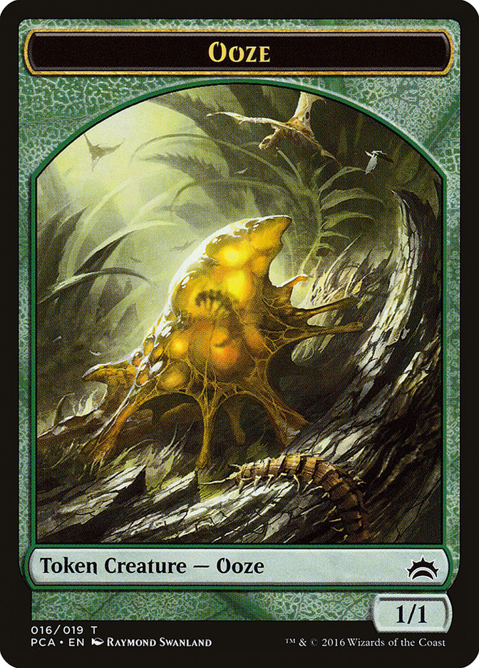 Plant // Ooze (016) Double-Sided Token [Planechase Anthology Tokens] | Impulse Games and Hobbies