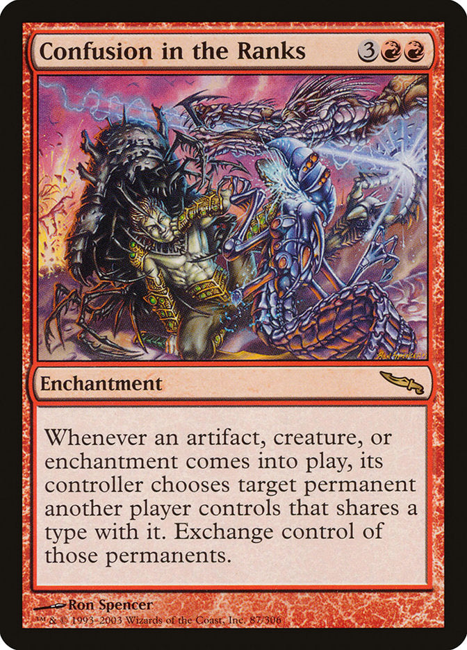 Confusion in the Ranks [Mirrodin] | Impulse Games and Hobbies