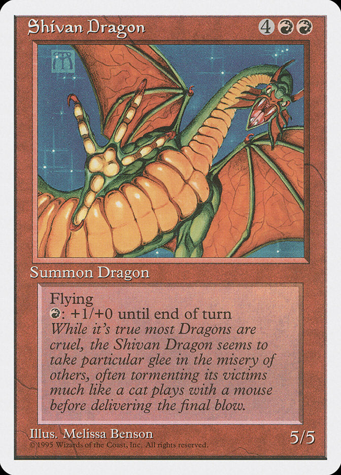 Shivan Dragon [Fourth Edition] | Impulse Games and Hobbies