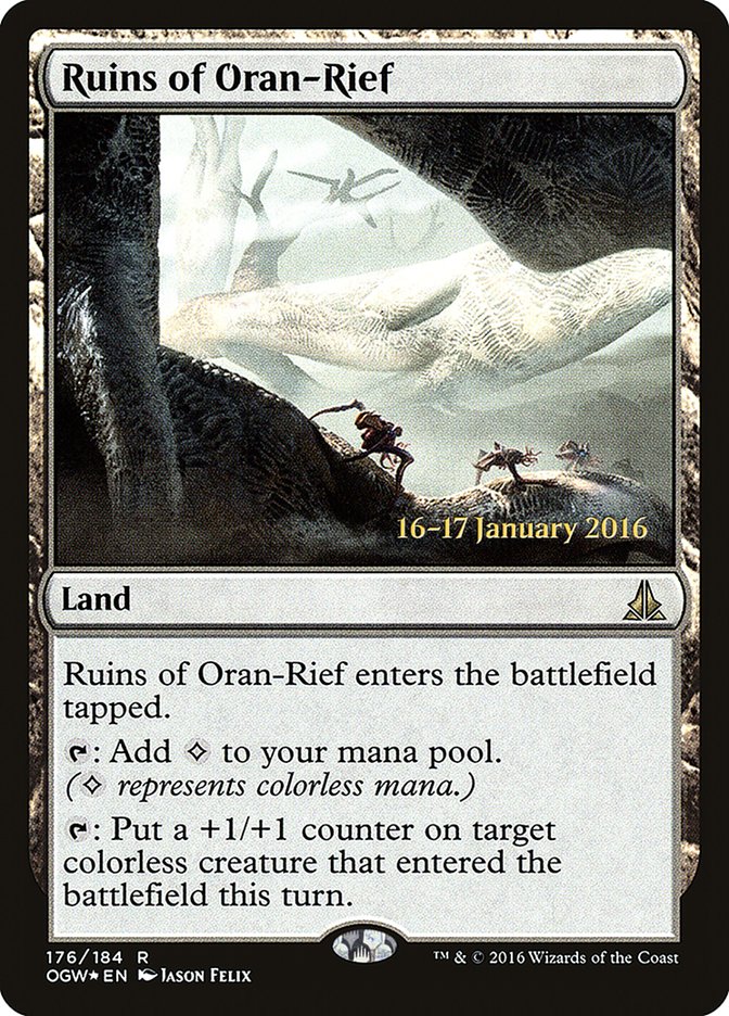 Ruins of Oran-Rief [Oath of the Gatewatch Prerelease Promos] | Impulse Games and Hobbies