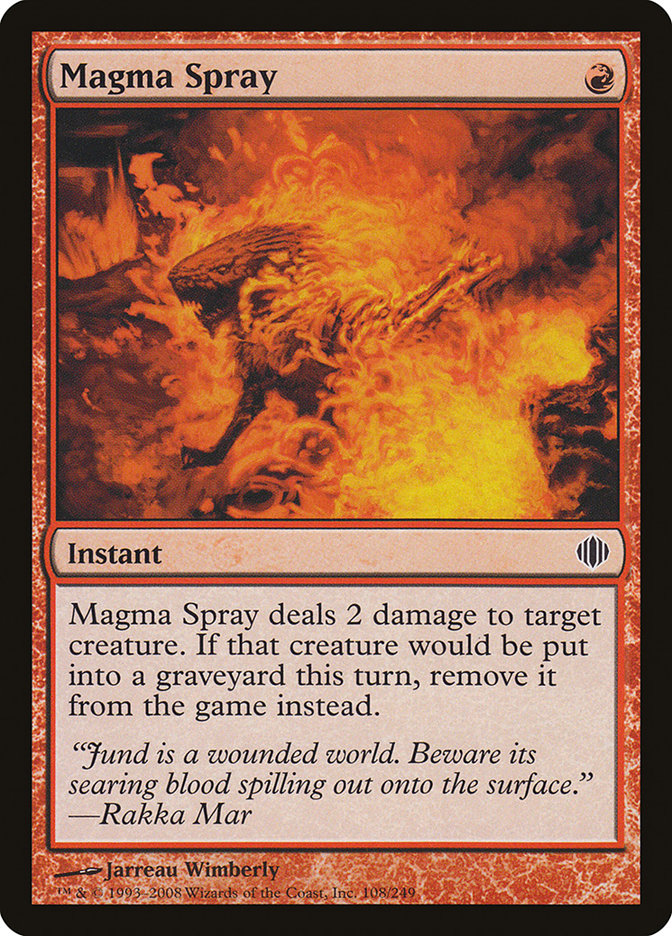 Magma Spray [Shards of Alara] | Impulse Games and Hobbies