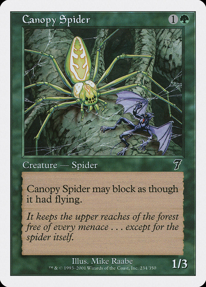 Canopy Spider [Seventh Edition] | Impulse Games and Hobbies