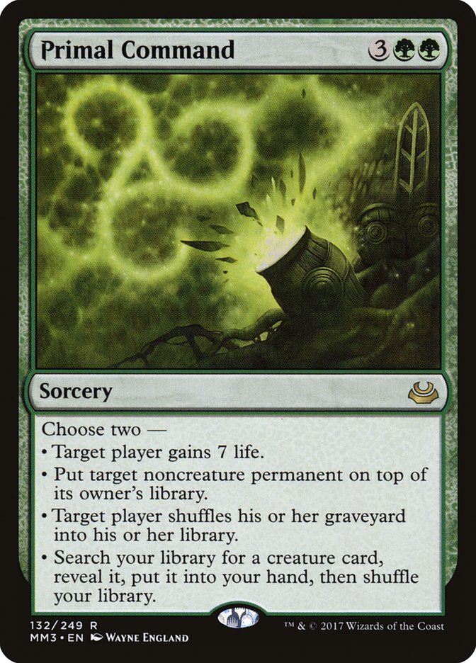 Primal Command [Modern Masters 2017] | Impulse Games and Hobbies